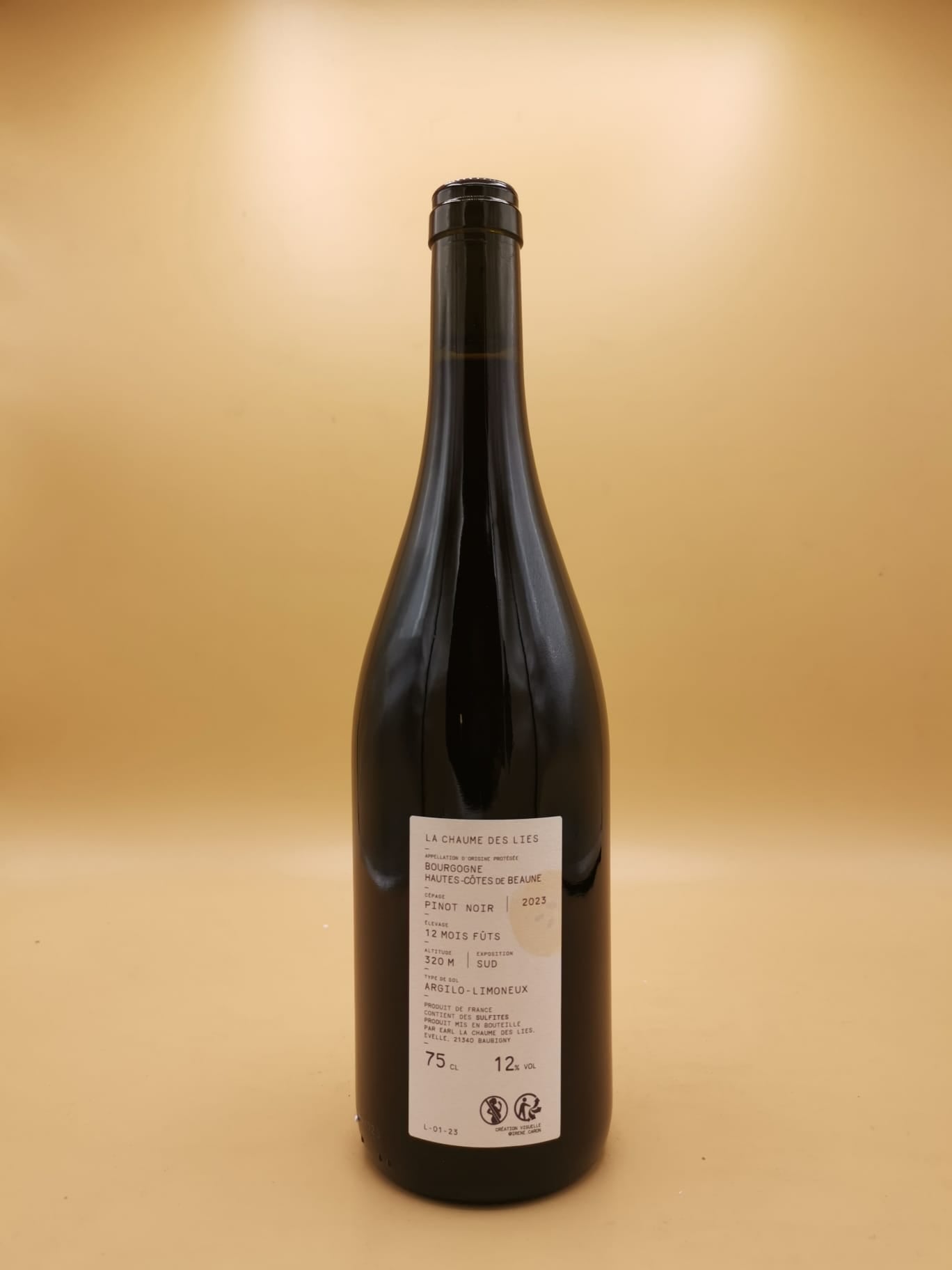 Bourgogne Hautes Cotes de Beaune Rouge 2023 La Chaume des Lies