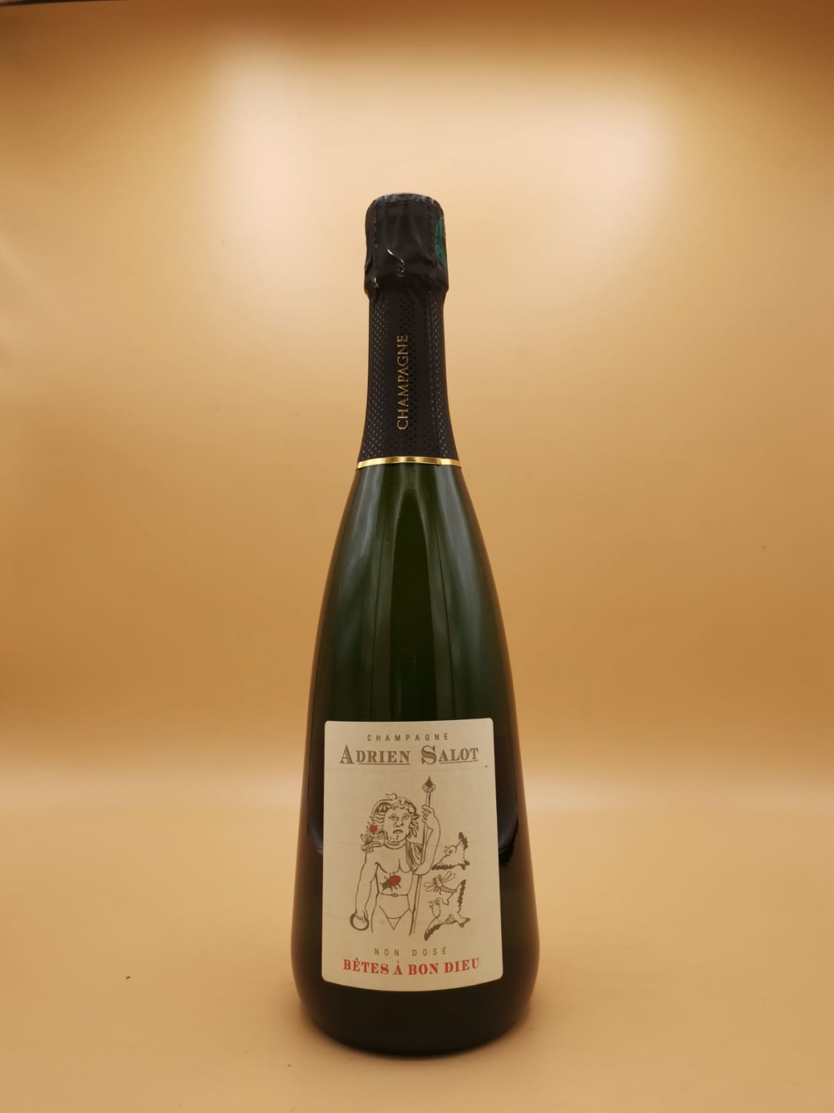 Champagne Bètes a bon Dieu Non Dosè Adrien Salot