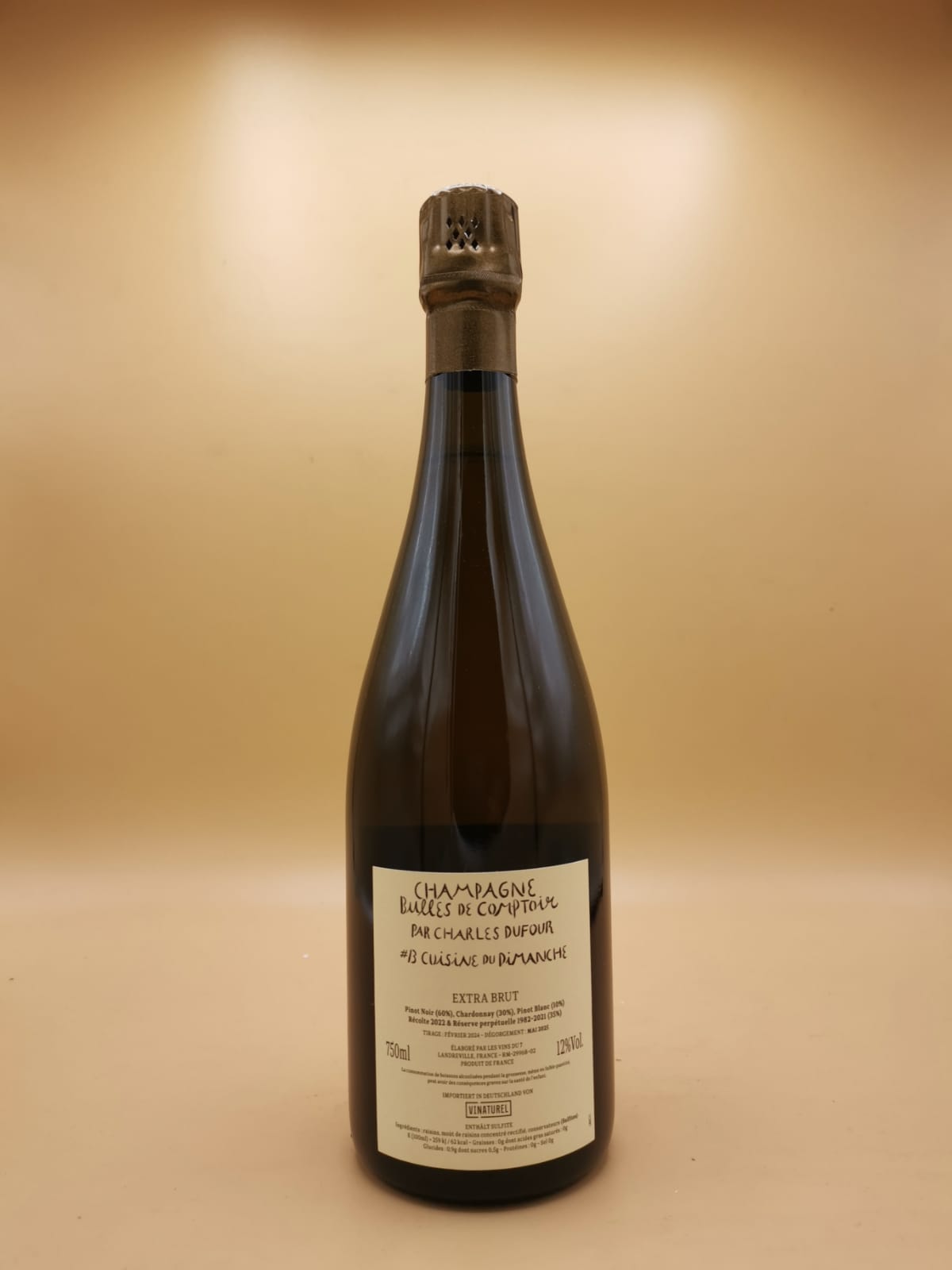 Champagne Bulle de Comptoir #13 Extra Brut Charles Dufour