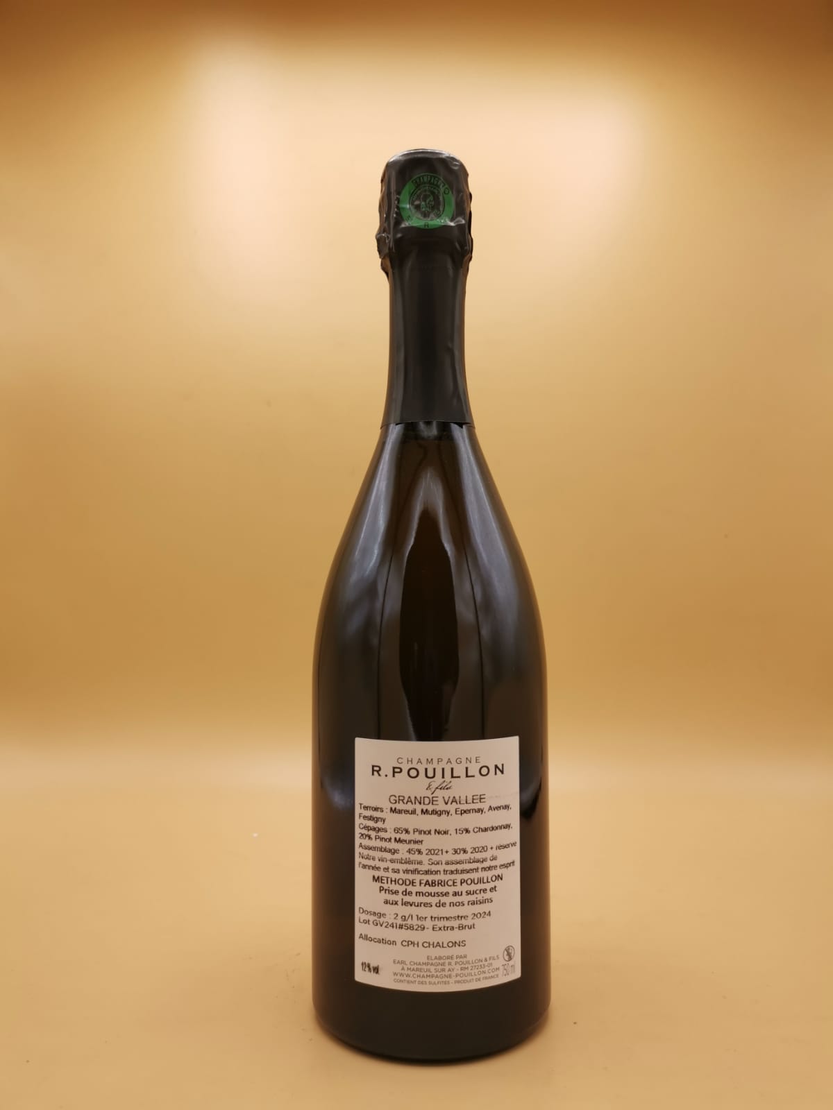 Champagne Grande Vallee Extra Brut R. Pouillon