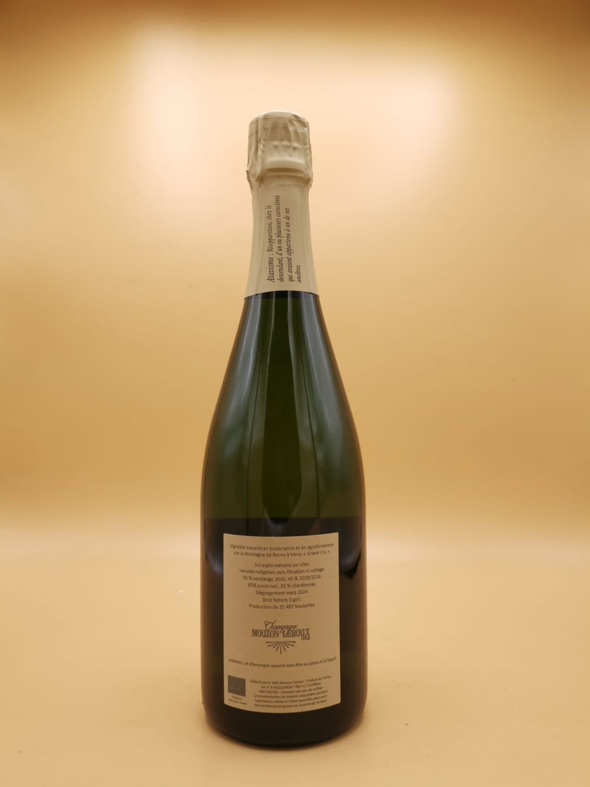 Champagne L'Atavique Grand Cru Mouzon-Leroux