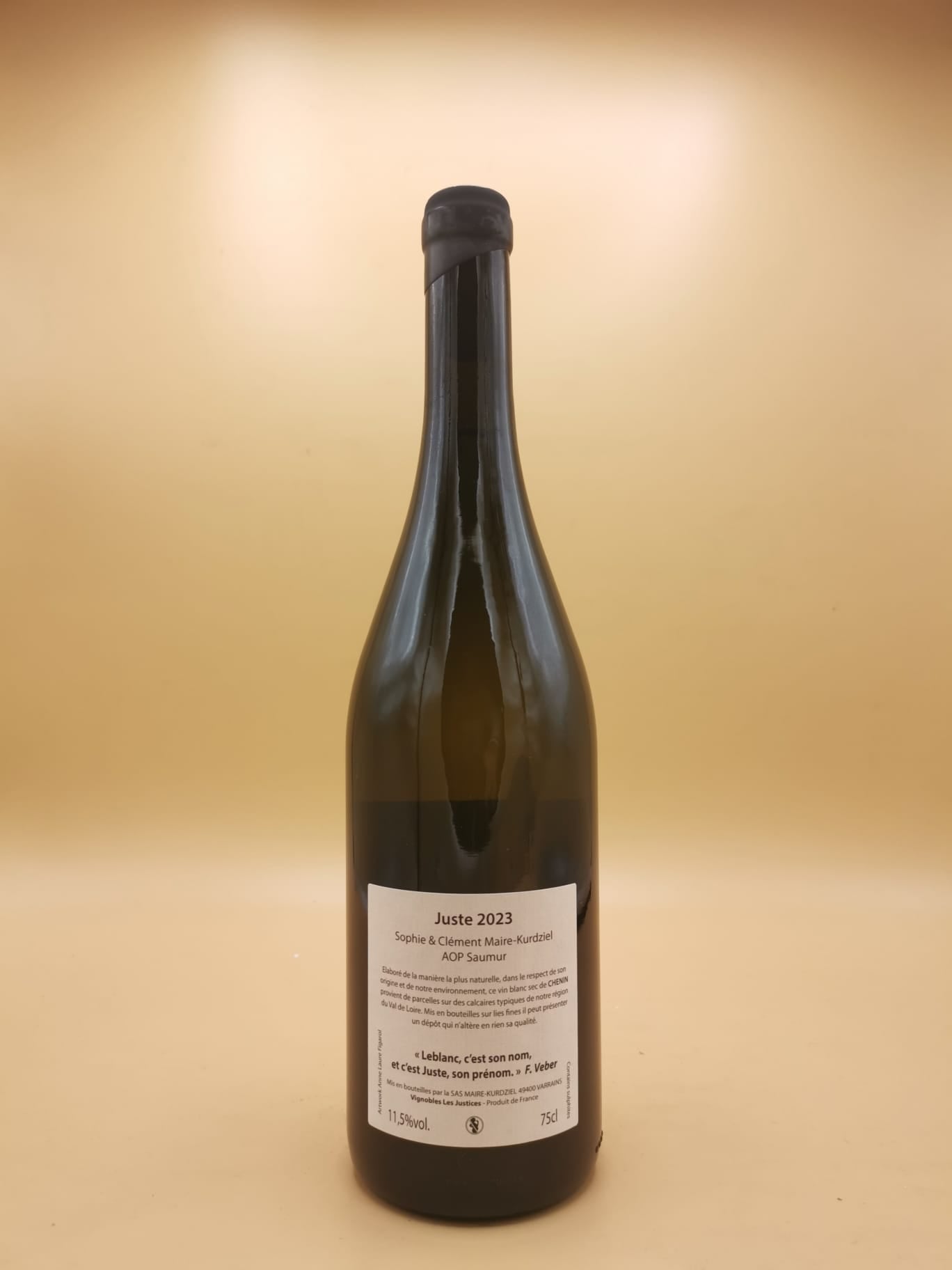 Juste Chenin 2023 Les Justices