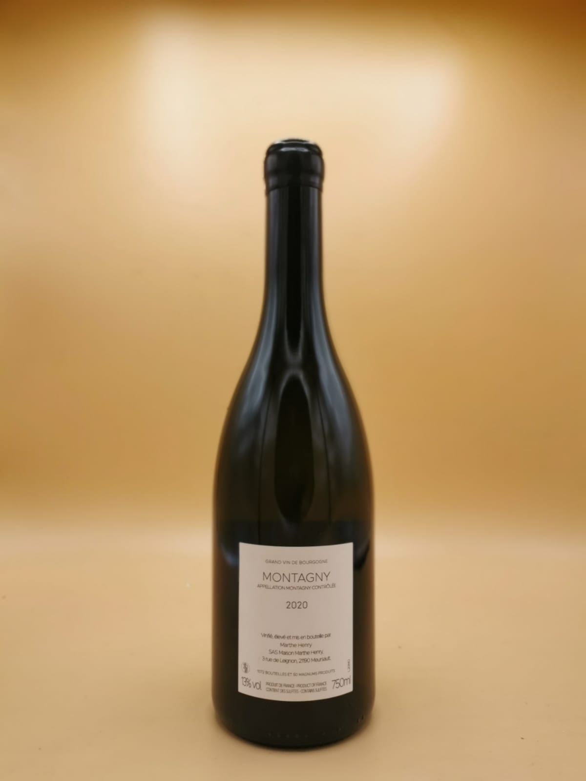 Montagny Blanc 2020 Marthe Henry