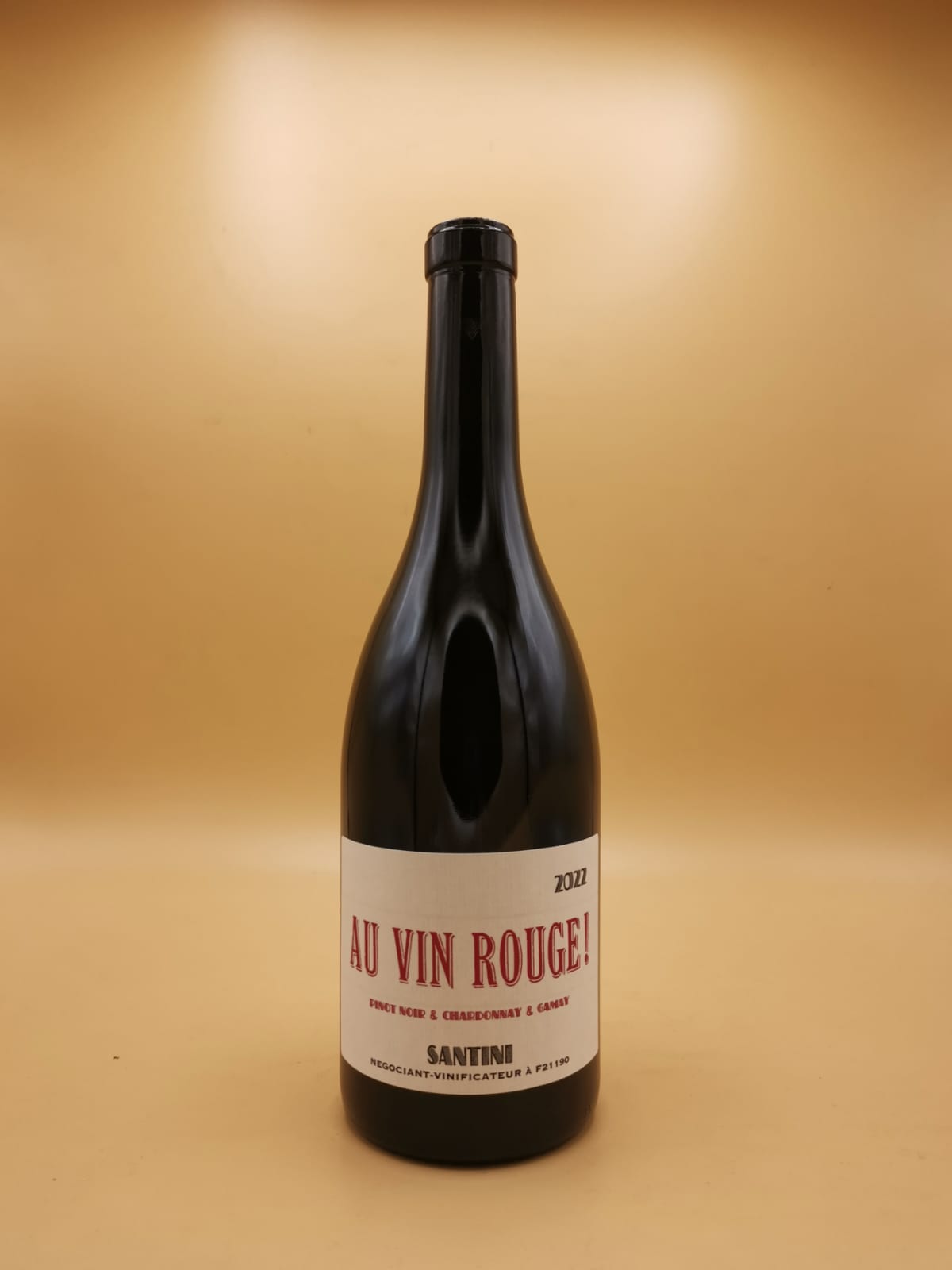 Vin de France Au Vin Rouge! Rouge 2022 Santini Frères