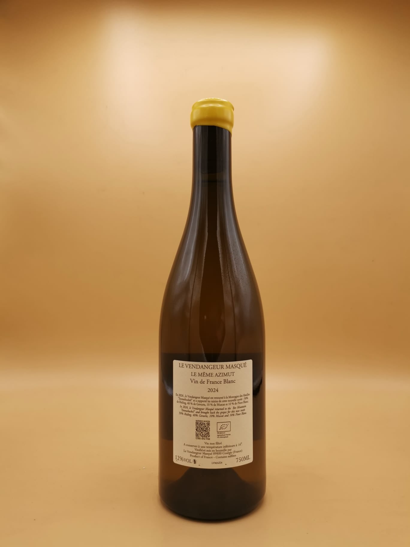 Vin de France Azimut 2024 De Moor Alice & Olivier