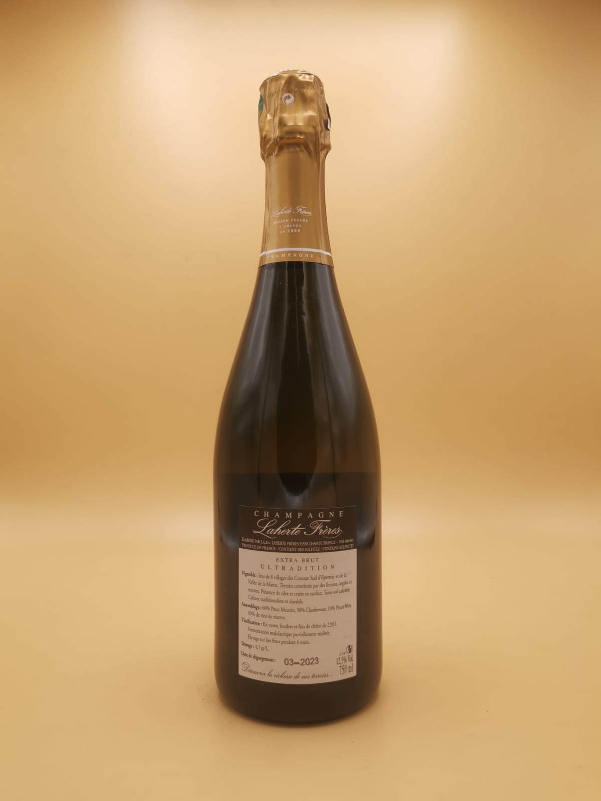 Champagne Laherte Freres Ultradition Extra Brut | Vin et Alchimie 