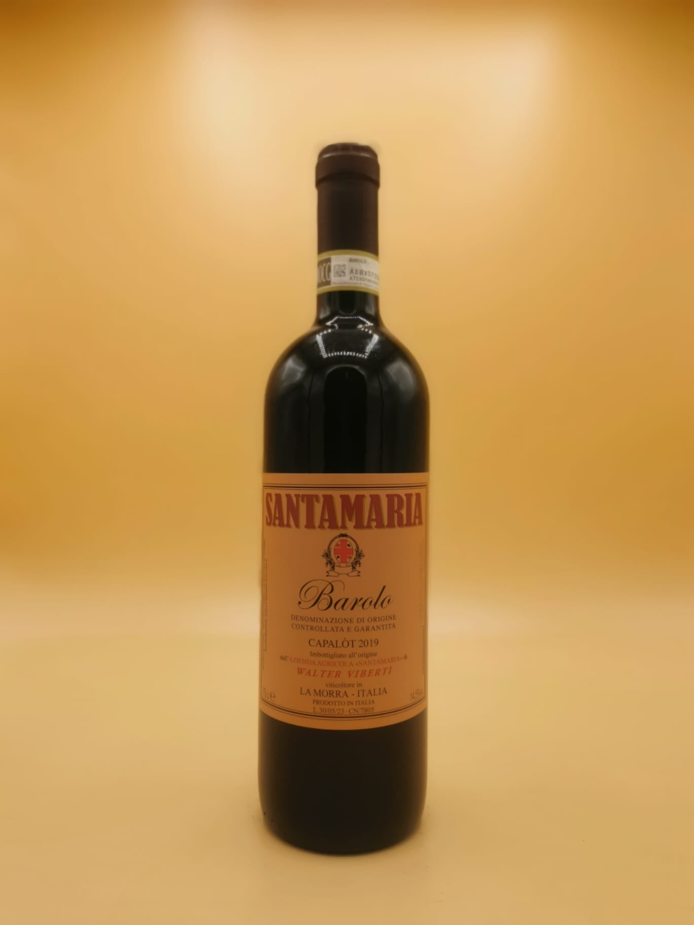 Barolo Capalòt 2019 Santamaria Walter Viberti | Vin et Alchimie