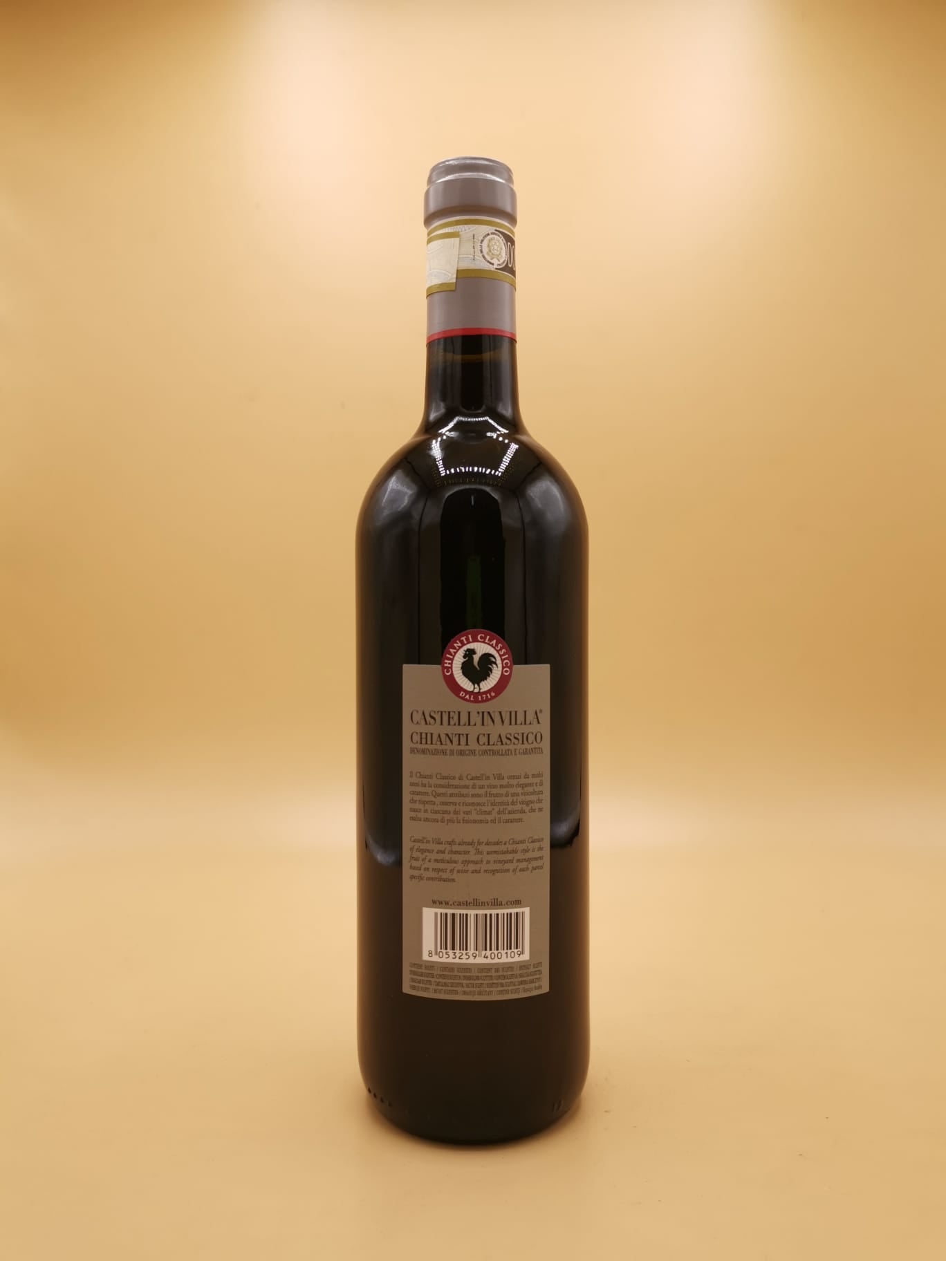 Chianti Classico 2019 Castell' in Villa | Vin et Alchimie