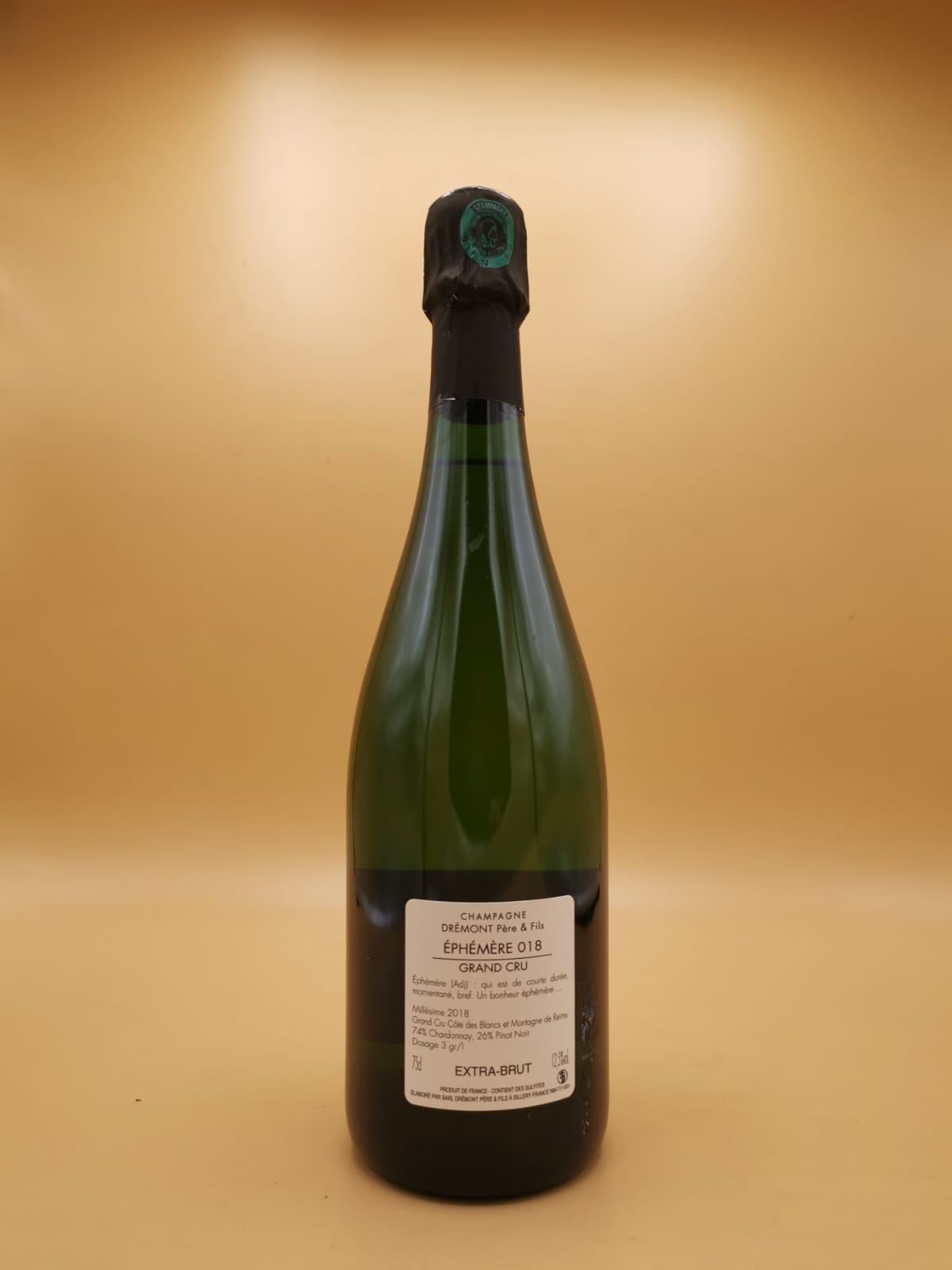 Champagne Ephémère 2018 Grand Cru Dremont Savart