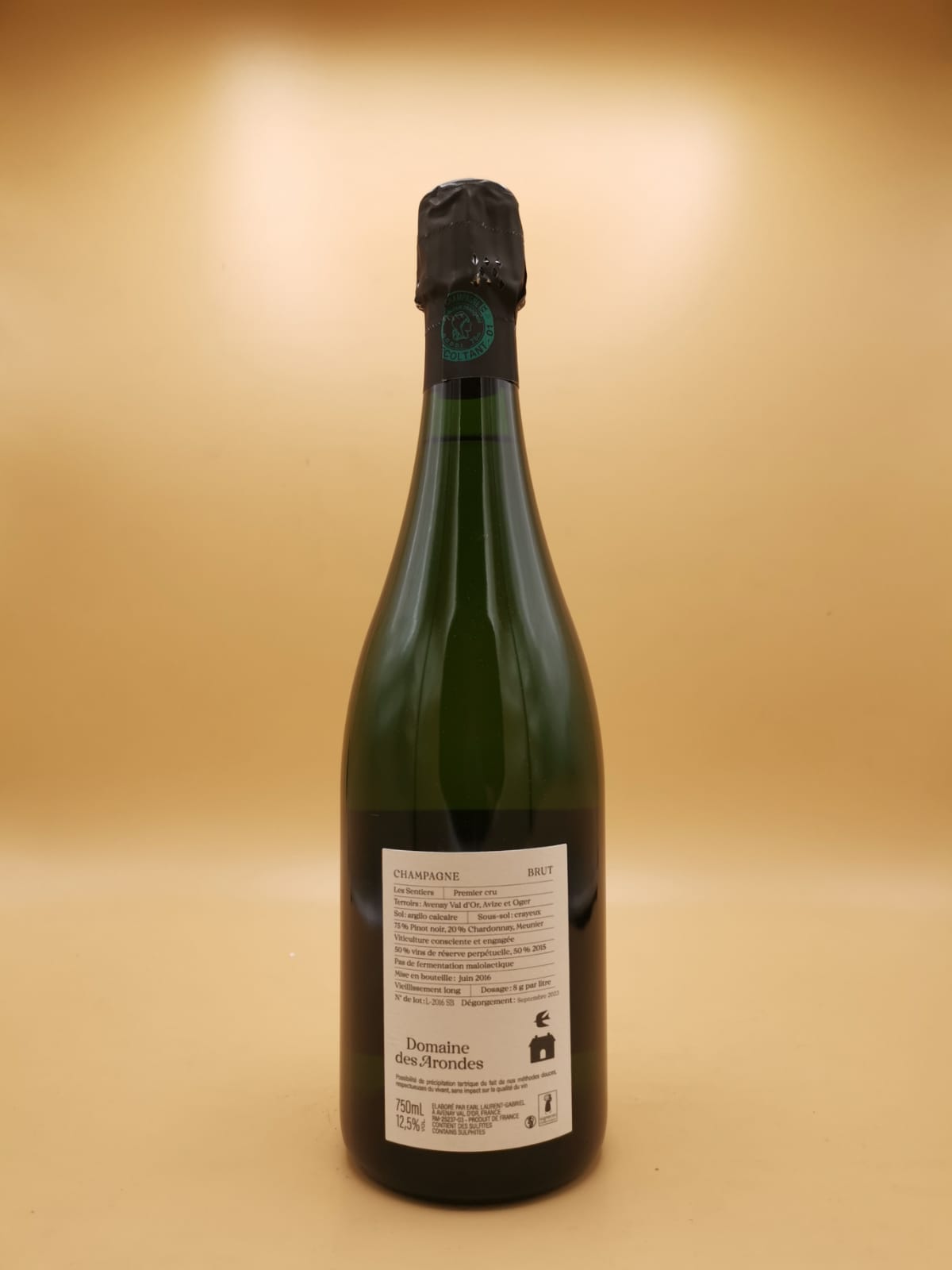 Champagne Les Sentieres Brut Domaine des Arondes