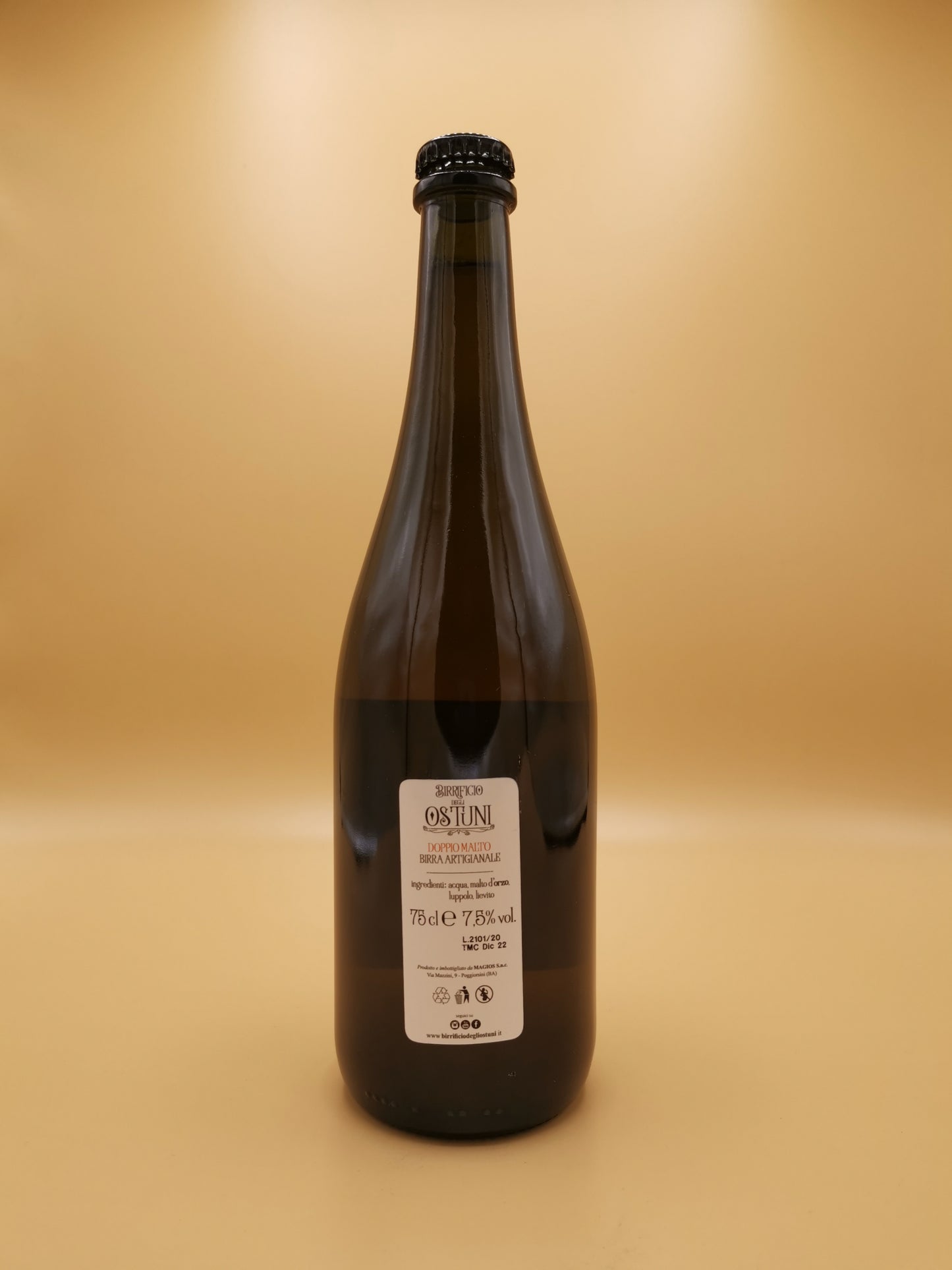 Birra Doppio Malto Birrificio degli Ostuni