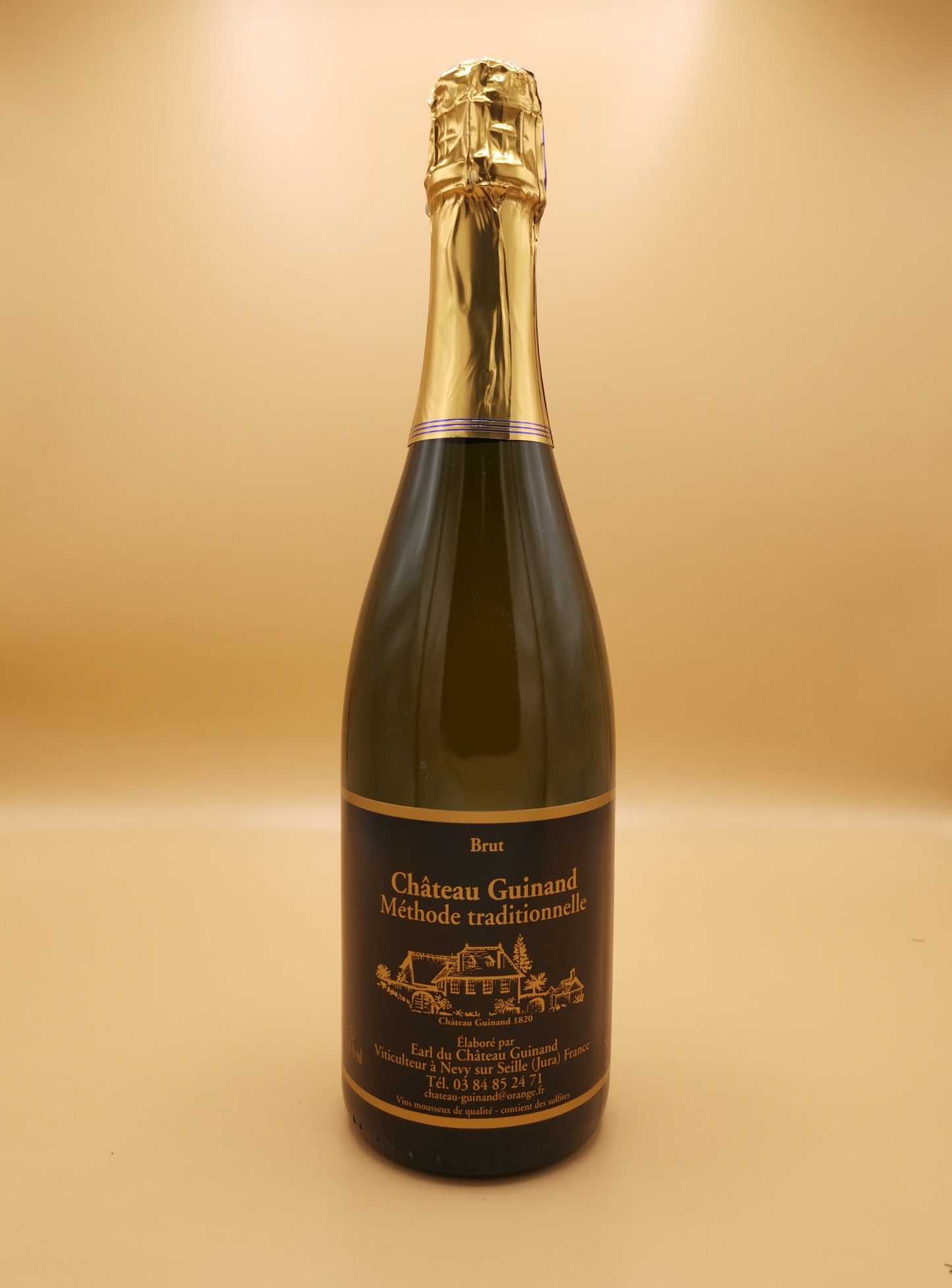 Cremant du Jura Brut Chateau Guinand | Vin et Alchimie 