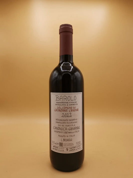 Barolo Grinzane Cavour 2022 Giovanni Canonica