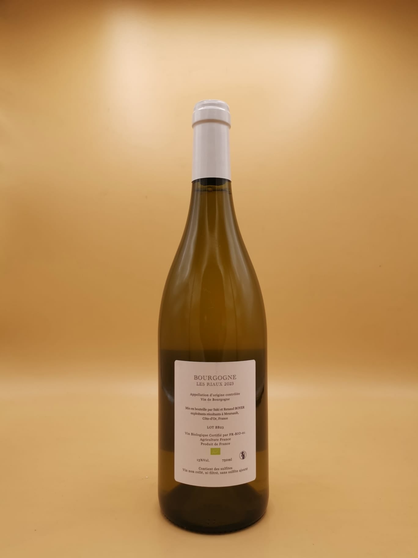 Bourgogne Blanc Les Riaux 2023 Boyer Renaud