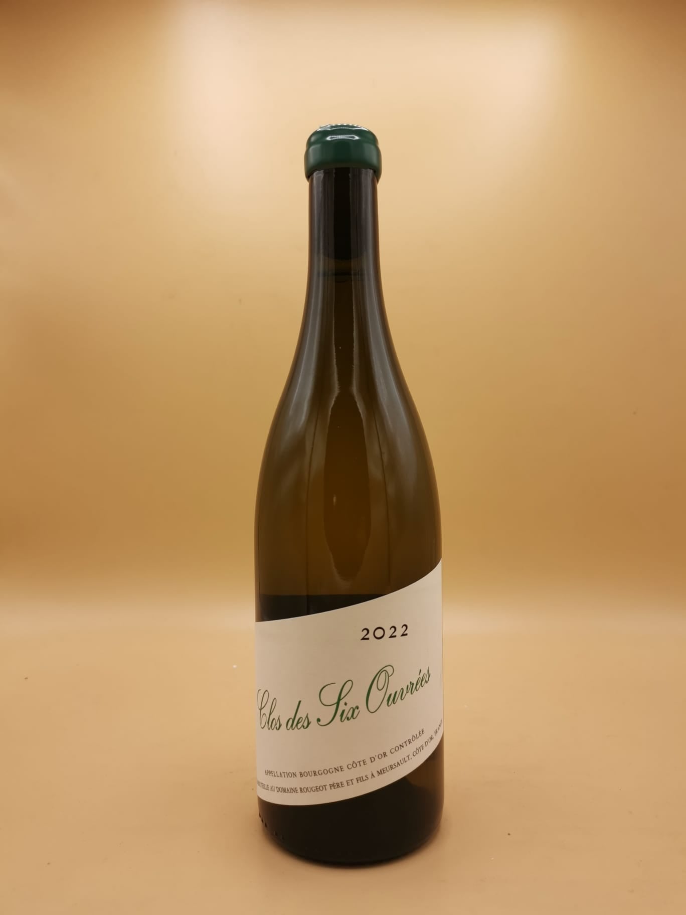 Bourgogne Clos des Six Ouvrees Sans Sulfite Ajouté 2022 Rougeot Père & Fils Blanc