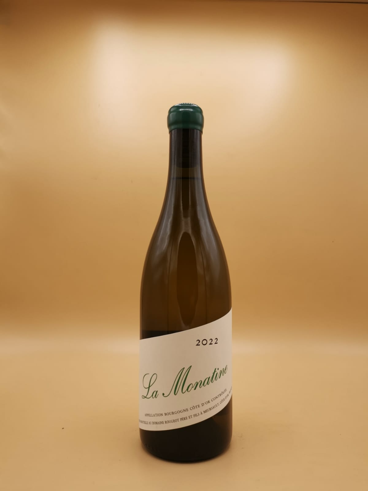 Bourgogne Cote D'Or La Monatine Sans Sulfite Ajouté 2022 Rougeot Père & Fils Blanc
