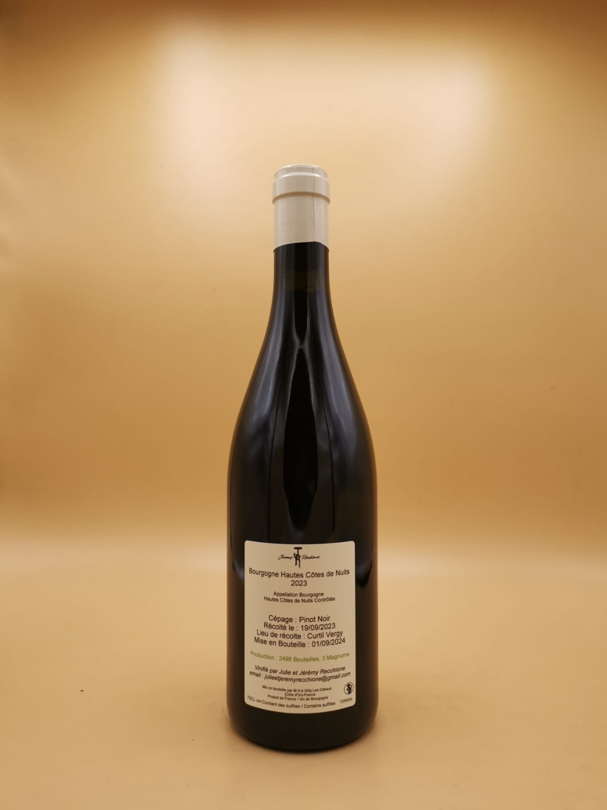 Bourgogne Hautes Cotes de Nuits Rouge 2023 Jeremy Recchione