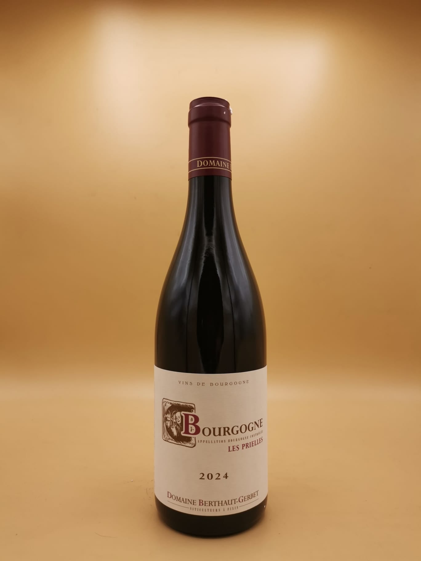 Bourgogne Les Prielles 2024 Domaine Berthaut Gerbet