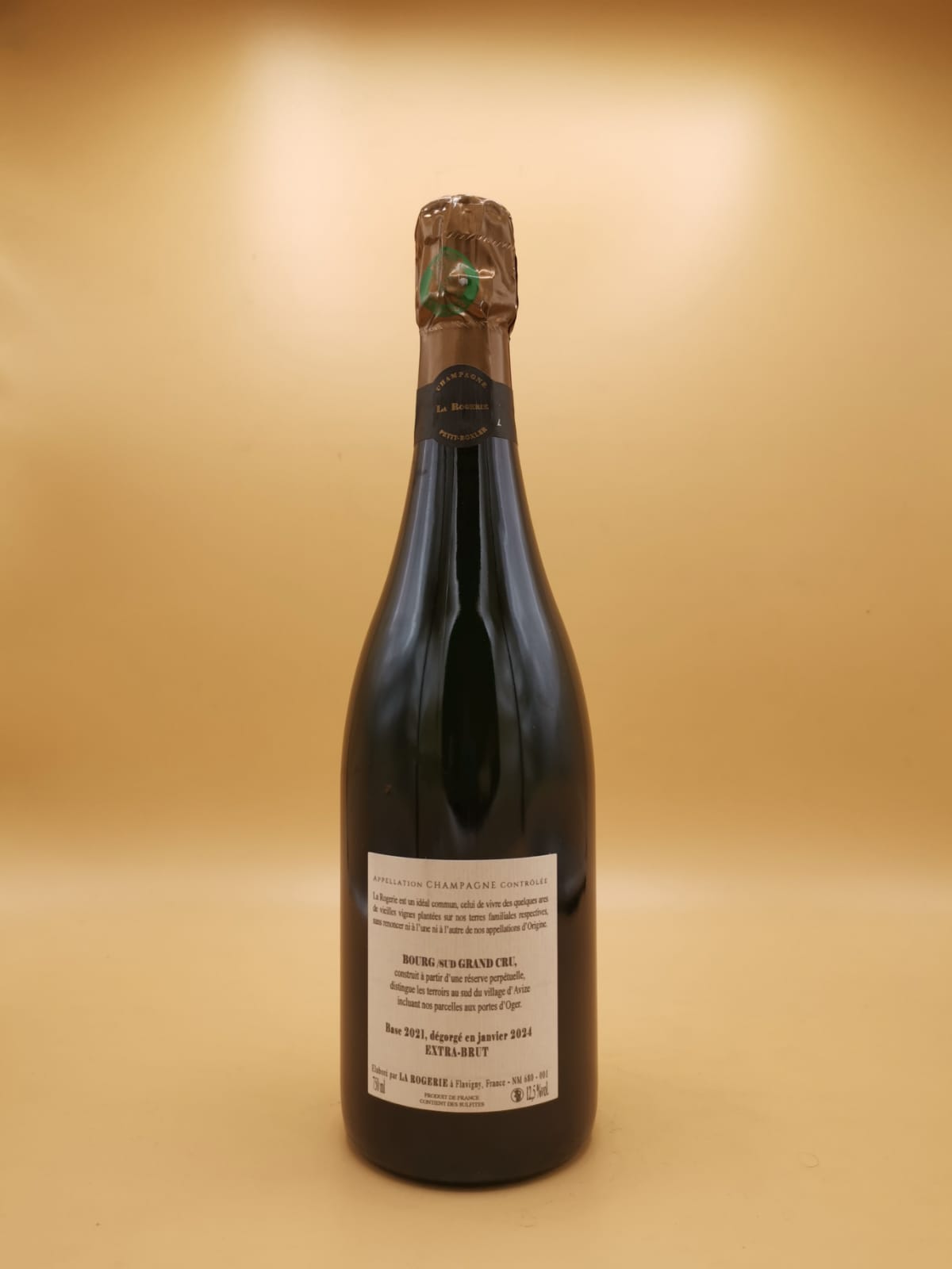 Champagne Extra Brut Bourg/Sud Grand Cru La Rogerie