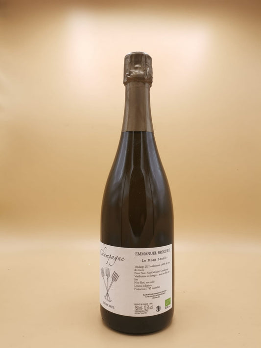 Champagne Le Mont Benoit Extra Brut Emmanuel Brochet