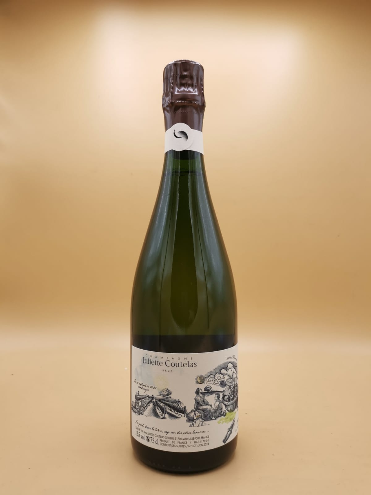 Champagne Novae Juliette Coutelas & Dorian Vermesova Vendange 2022 Legno