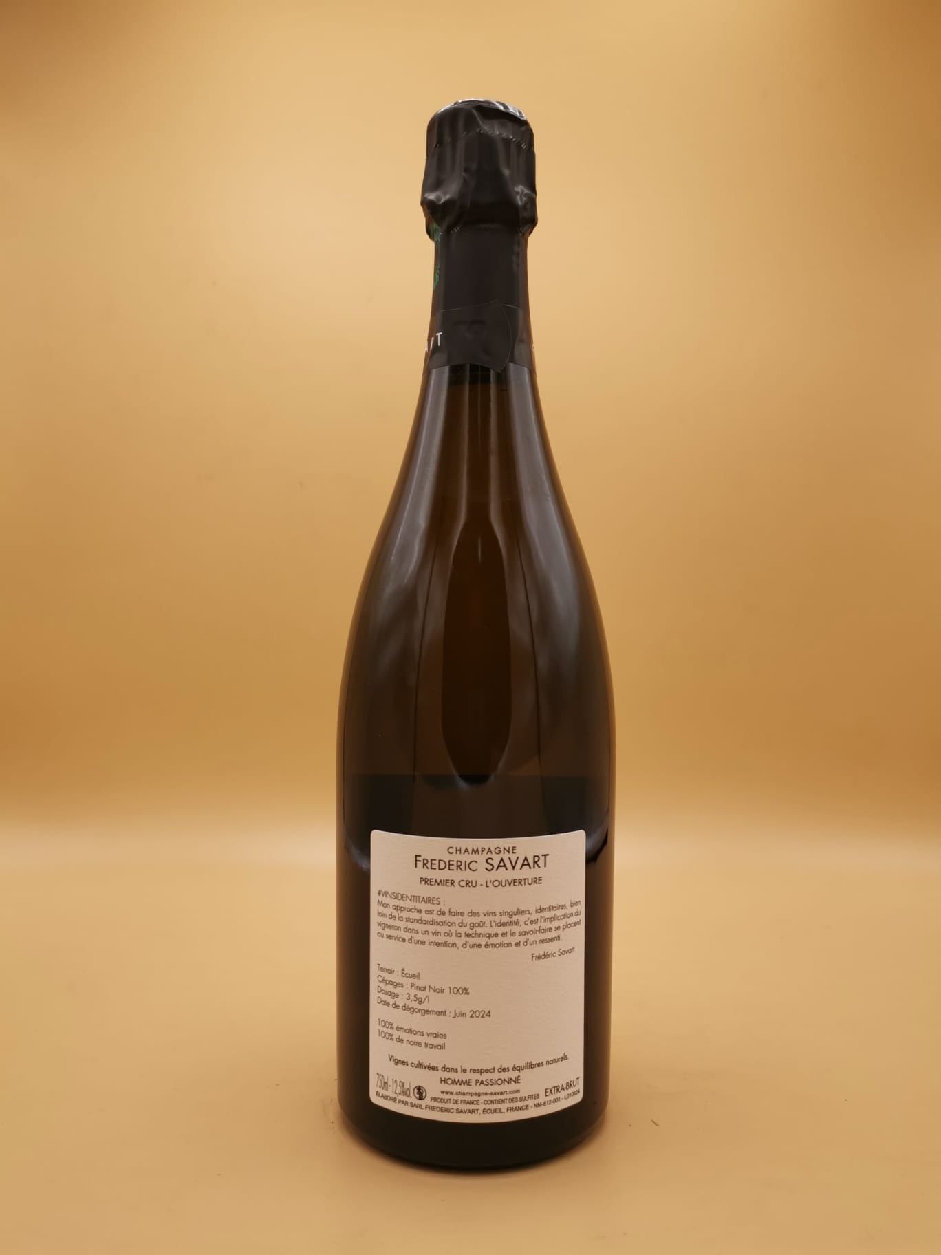Champagne l’Ouverture 1er CRU Frederic Savart