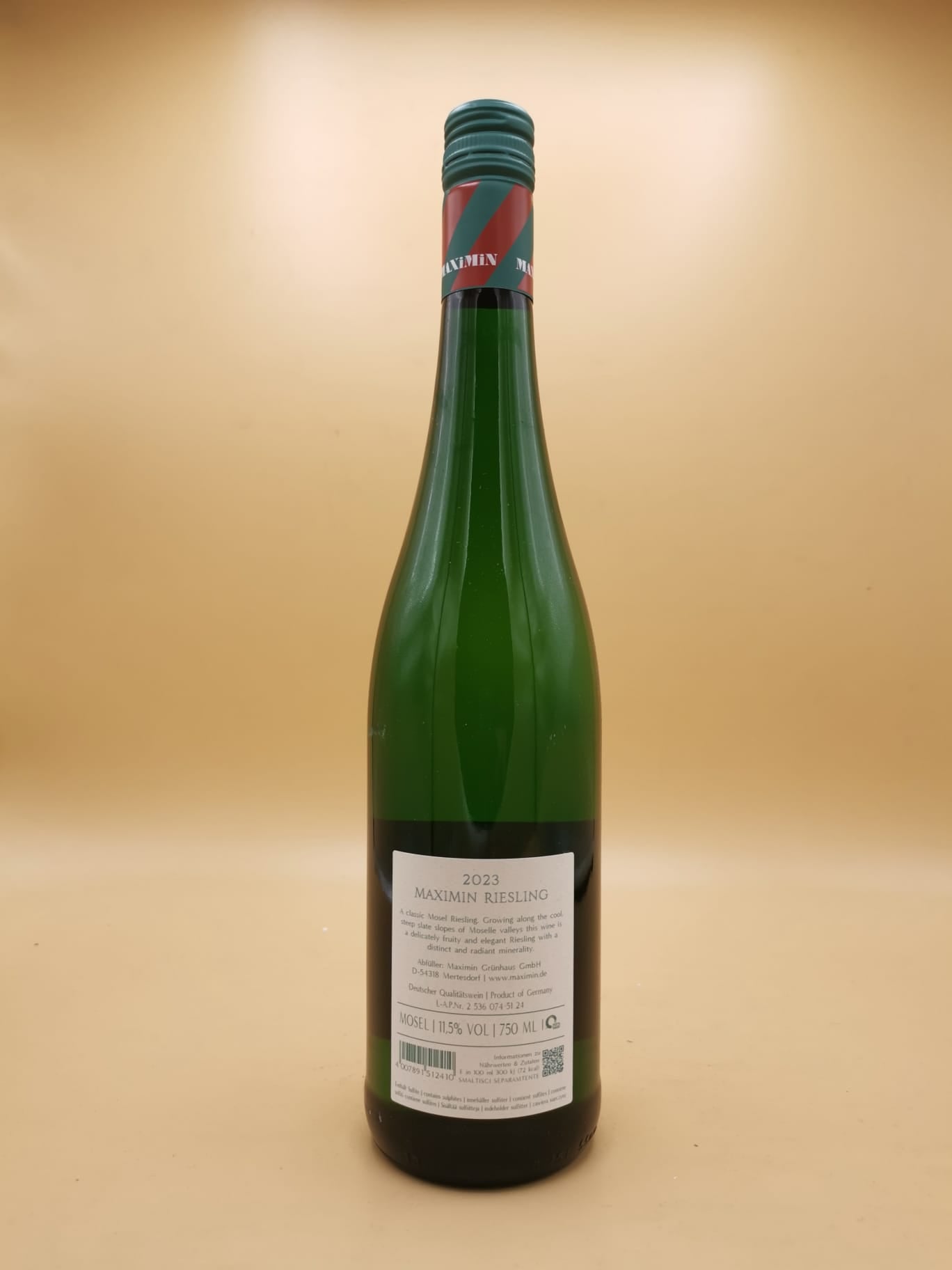 Maximin QbA  Riesling 2023 Grünhaus