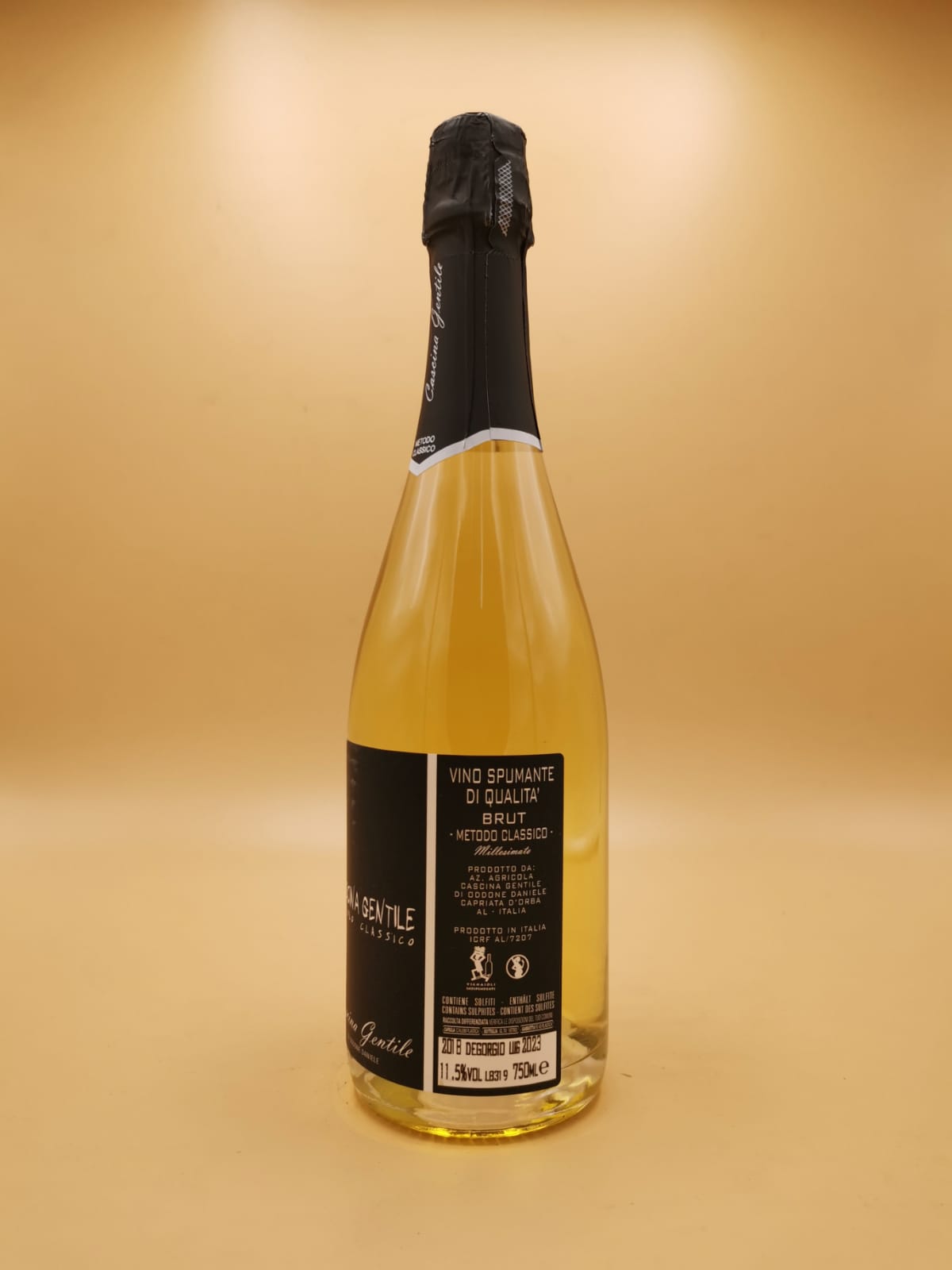 Metodo Classico Brut 2018 Cascina Gentile