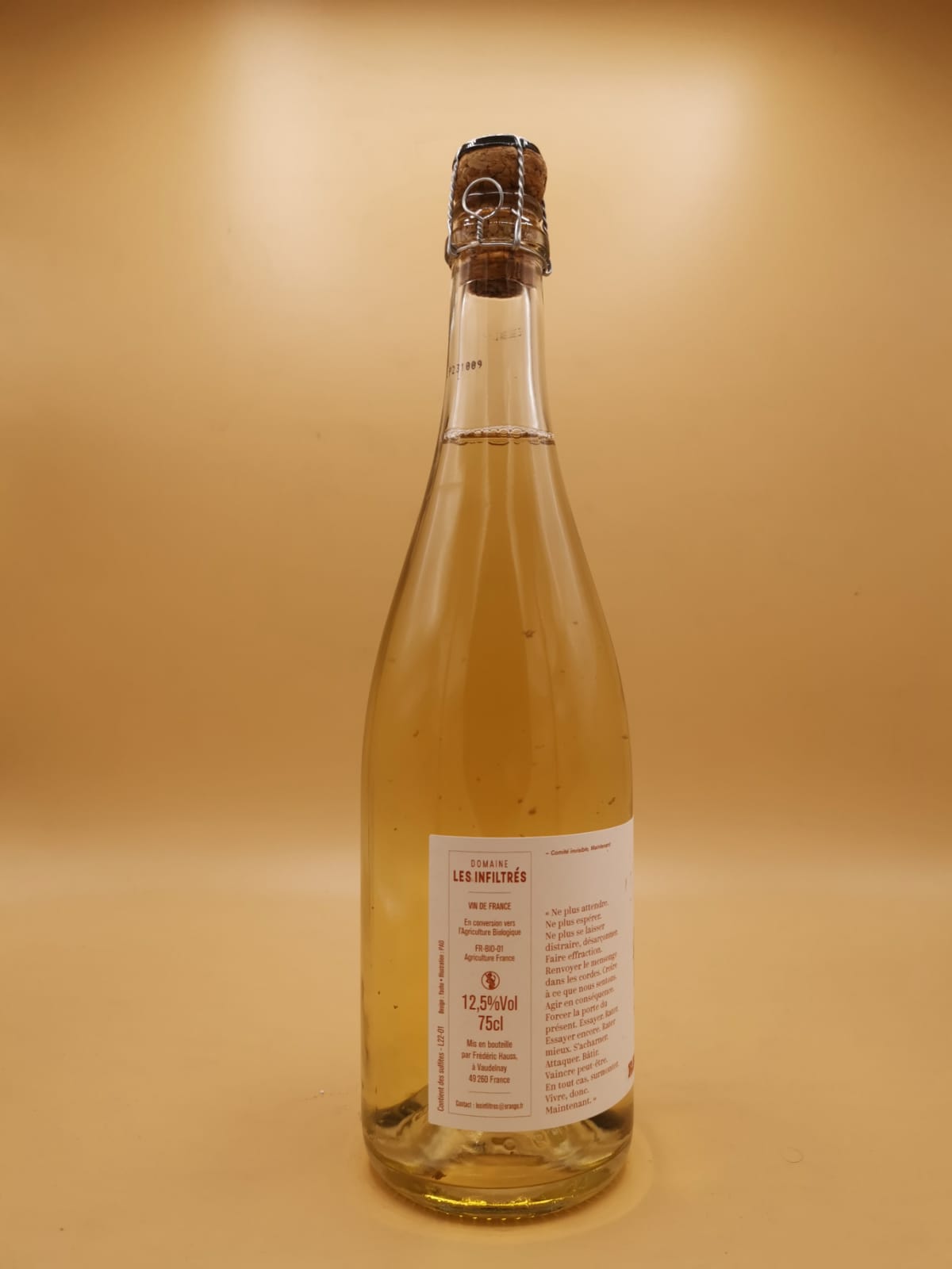 Raging Bulles Pétillant Naturel Les Infiltres