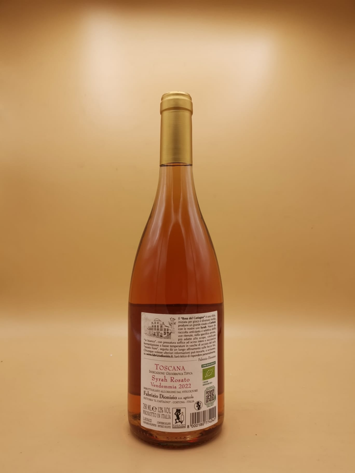 Rosa del Castagno  Syrah  2022 Fabrizio Dionisio