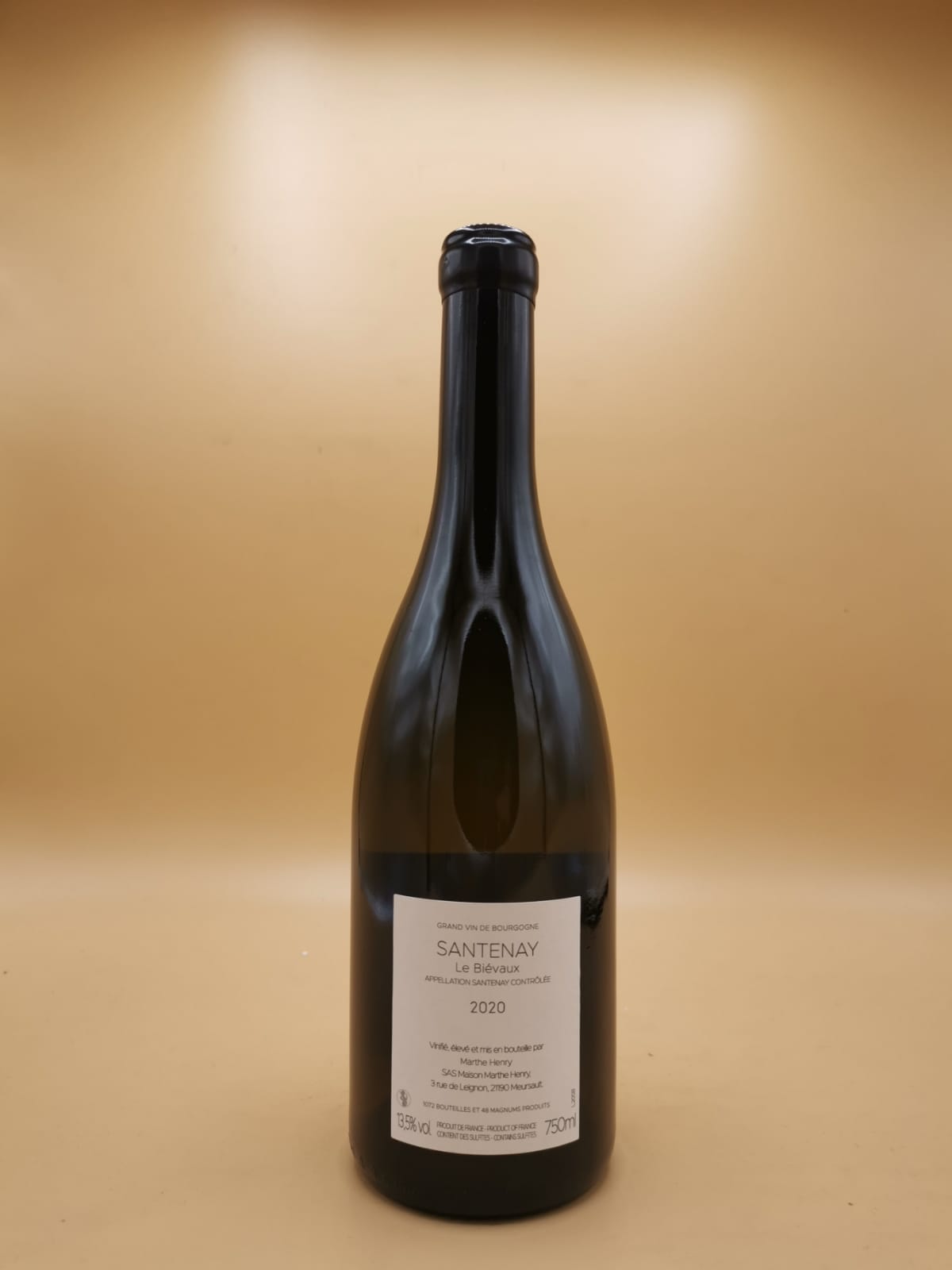 Santenay Le Bievaux 2020 Marthe Henry Boillot