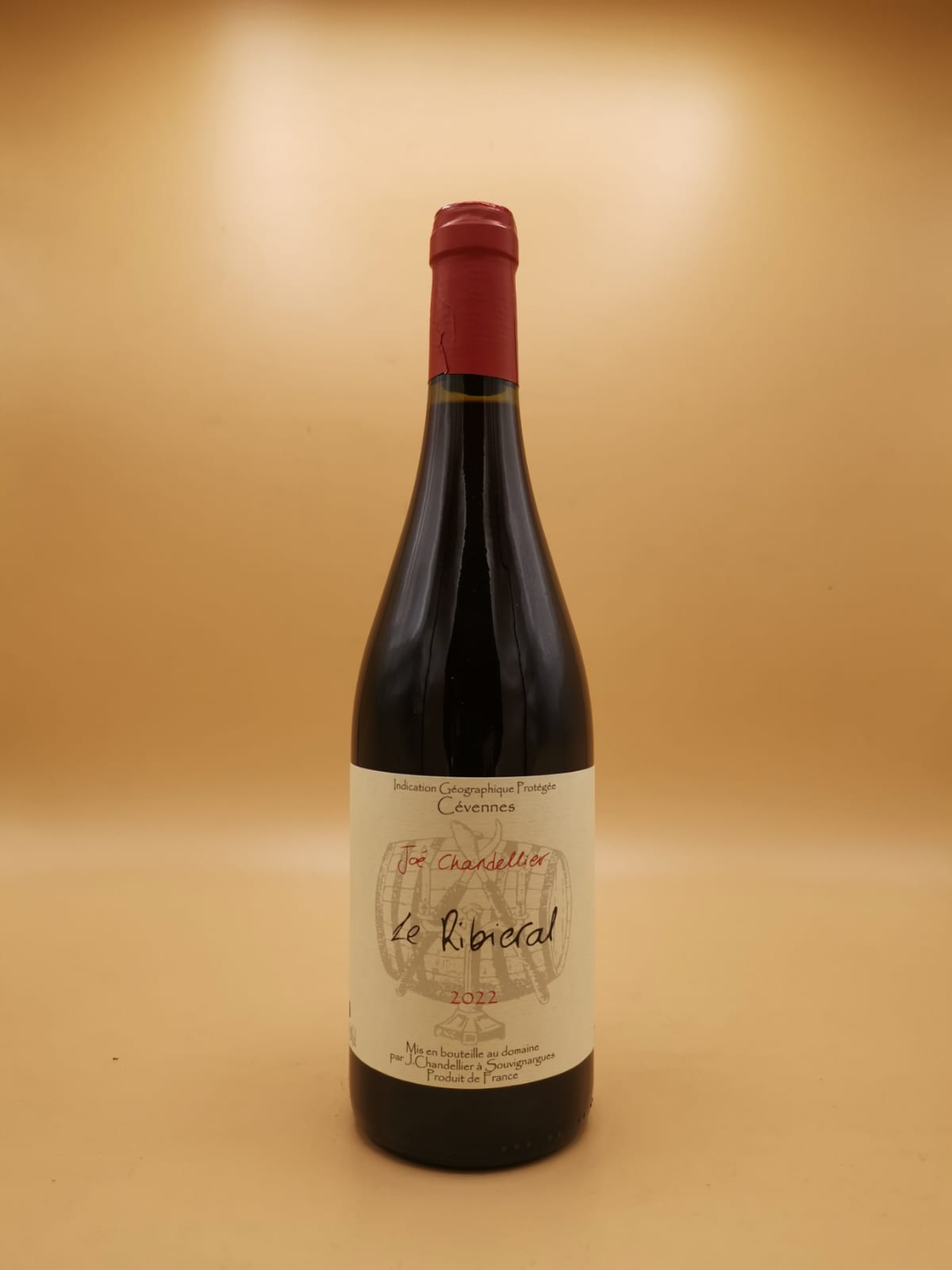 Vin de France Rouge Ribieral 2022 Joé Chandellier