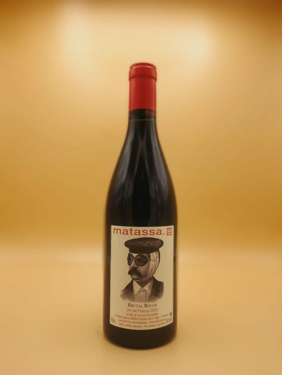 Vin de France Brutal Rouge 2022 Domaine Matassa | Vin et Alchimie