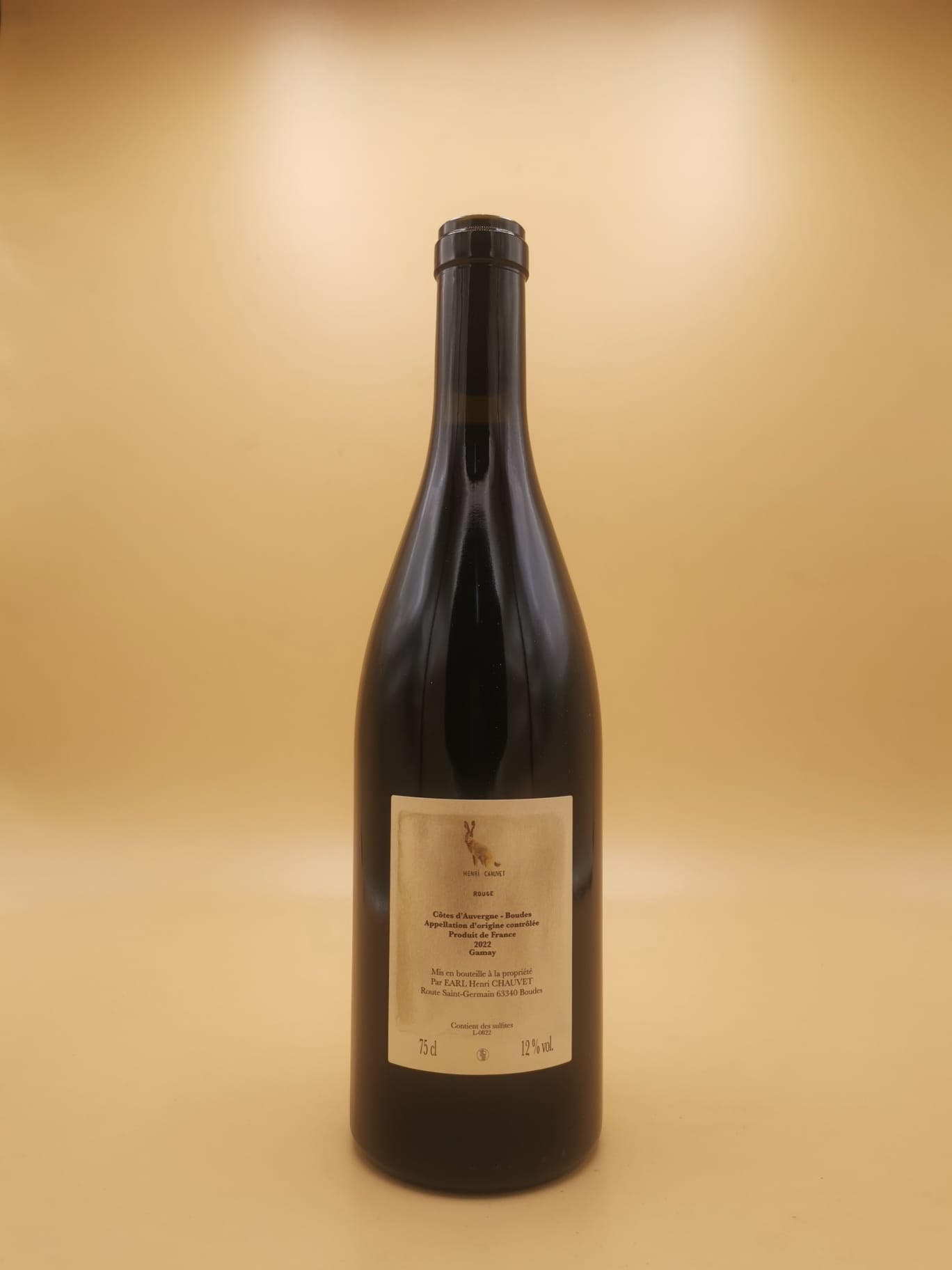 Rouge Côtes d’Auvergne 2022 Henri Chauvet | Vin Et Alchimie