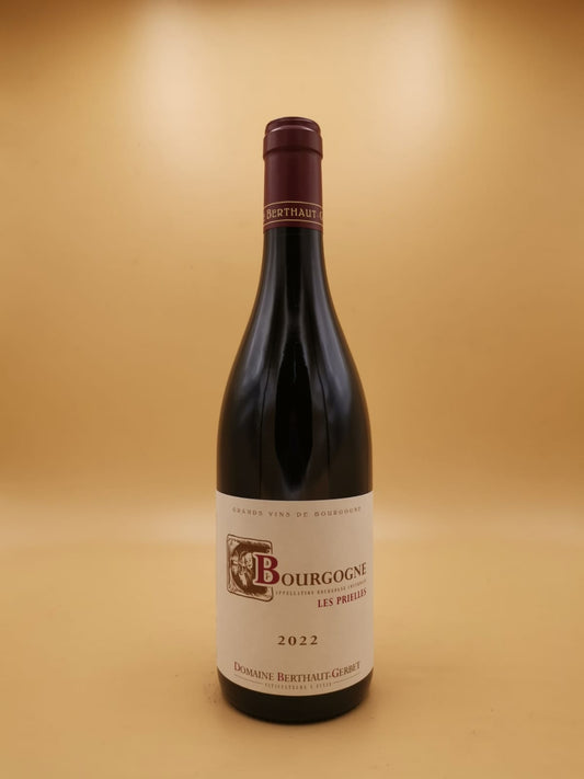 Bourgogne Les Prielles 2022  Domaine Berthaut Gerbet | Vin et Alchimie