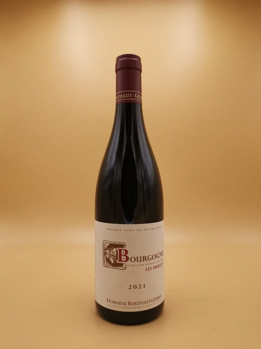 Bourgogne Les Prielles 2021  Domaine Berthaut Gerbet | Vin et Alchimie