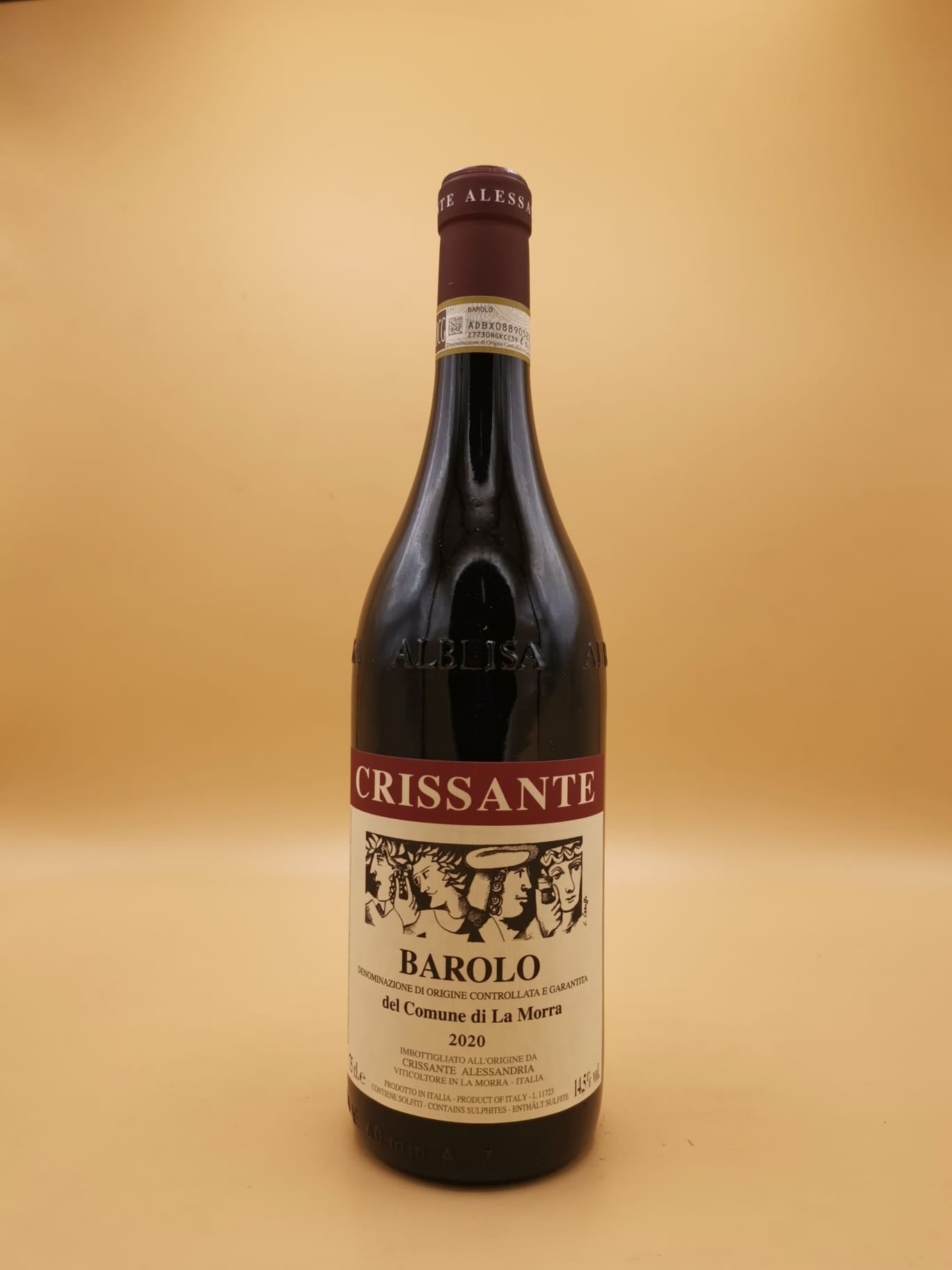 Barolo del Comune di La Morra 2020 Crissante Alessandria