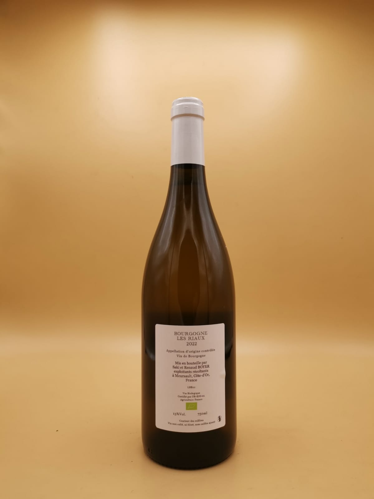 Bourgogne Blanc Les Riaux 2022 Boyer Renaud