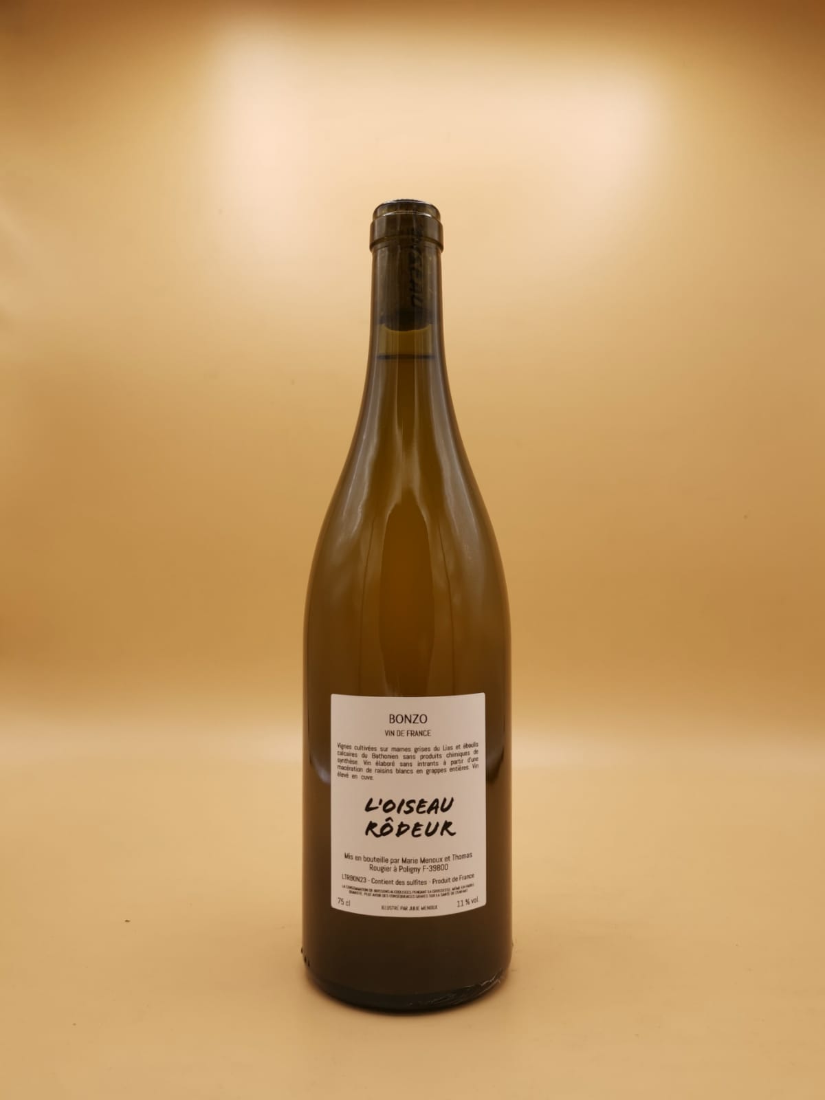 Bonzo Savagnin 2023  L'Oiseau Rodeur